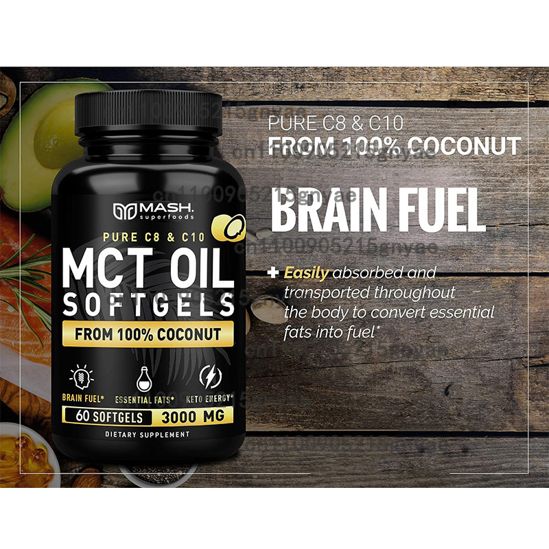 Mct Oil Coconut - Huile MCT 3600 mg C8 C10