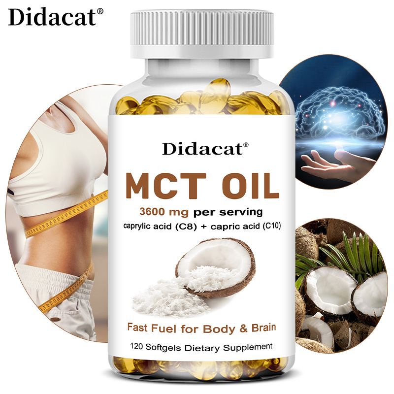Mct Oil Coconut - MCT 173-Capsules de carburant cétogène, mise