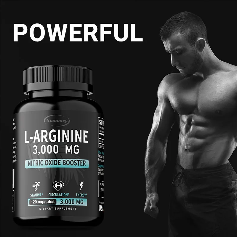 Pre Workout Supplement - Supplément de capsules L-Arginine - pour