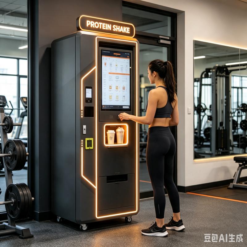 Nutrition Sports Fitness - Distributeur automatique de boissons protéinées personnalisé,