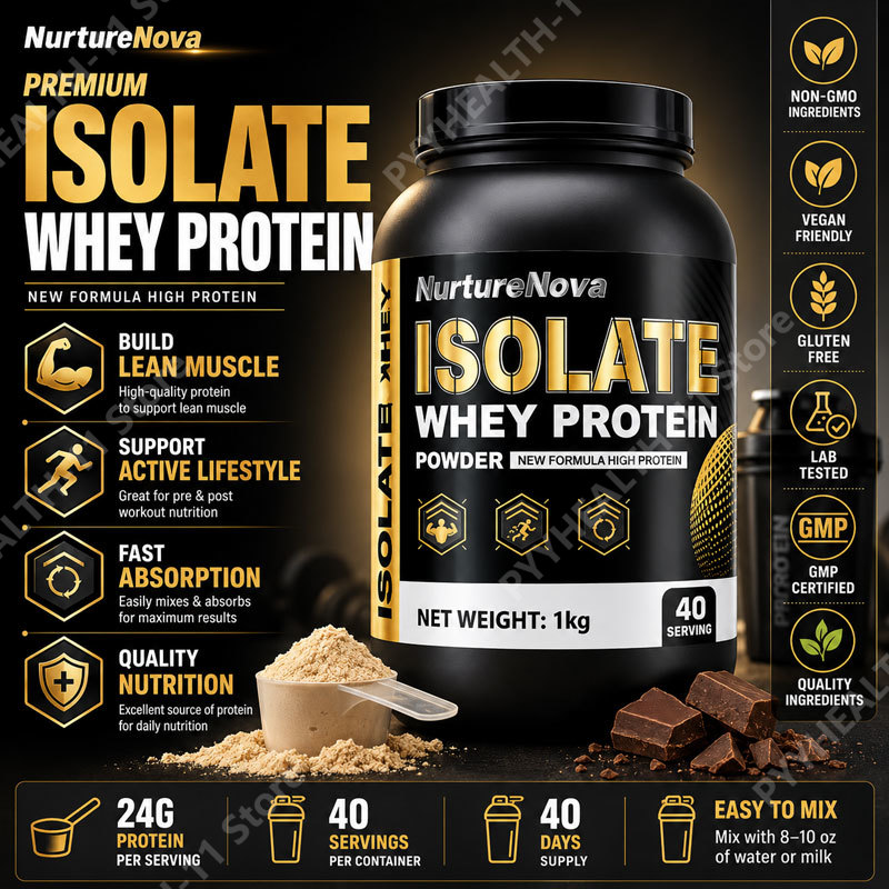 Nutrition Sports Fitness - Isolat de protéines de lactosérum en