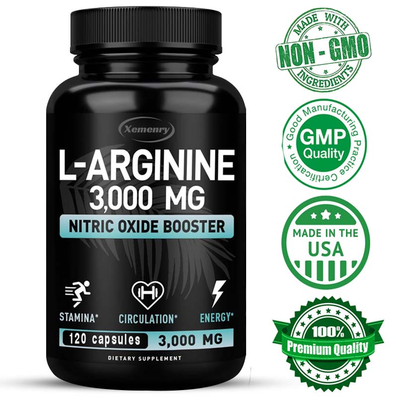Pre Workout Supplement - Supplément L-Arginine Boost Endurance - Augmentation
