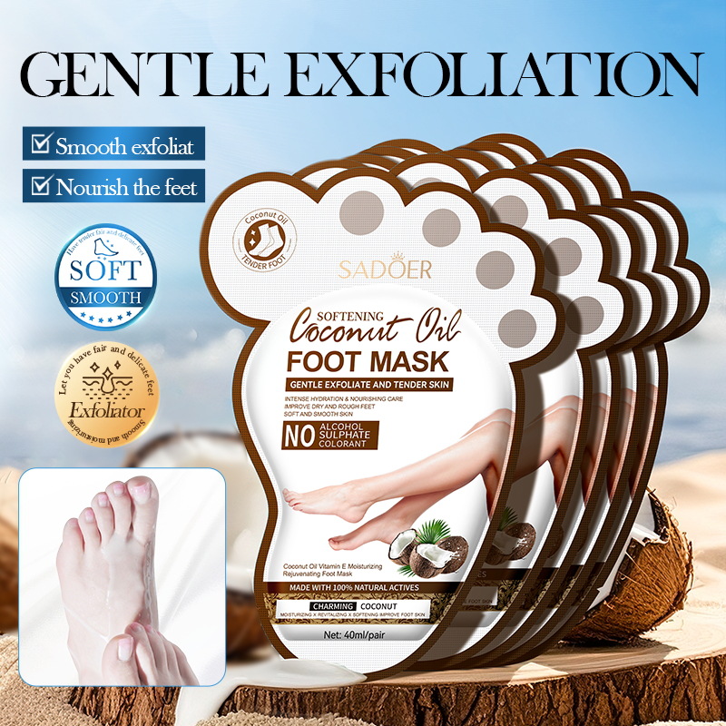 Mct Oil Coconut - SADOER masque pour les pieds en
