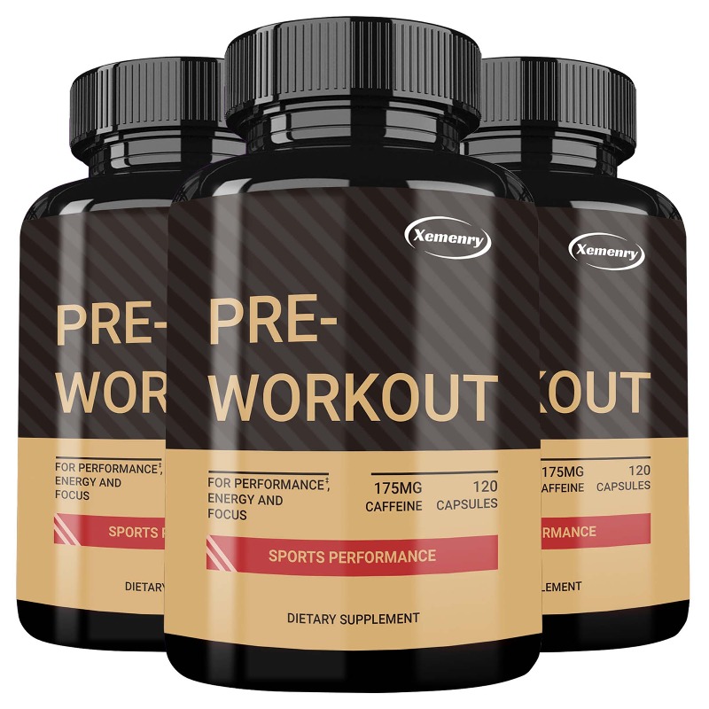 Pre Workout Supplement - Complément pré-entraînement - Favorise la croissance