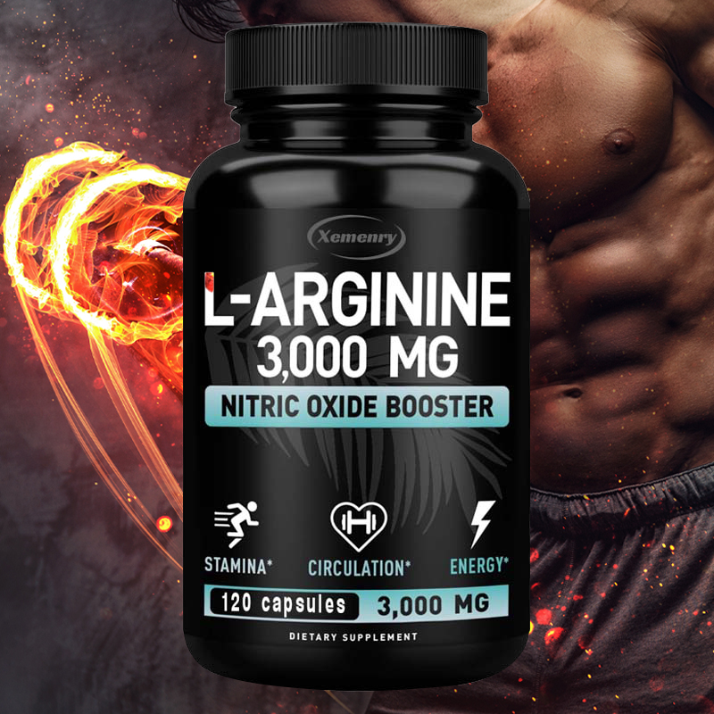 Pre Workout Supplement - L-Arginine 3000mg - pour le soutien