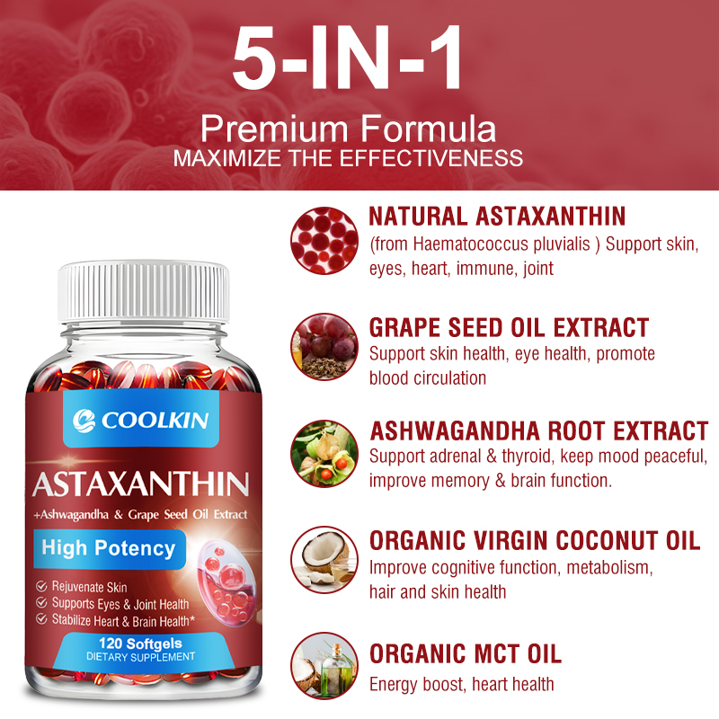 Supplément d'astaxanthine à l' - Mct Oil Coconut avis et prix