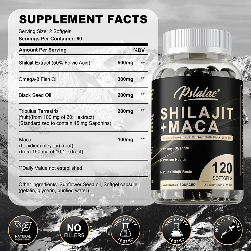Shilajit + capsules de maca –  - Pre Workout Supplement avis et prix