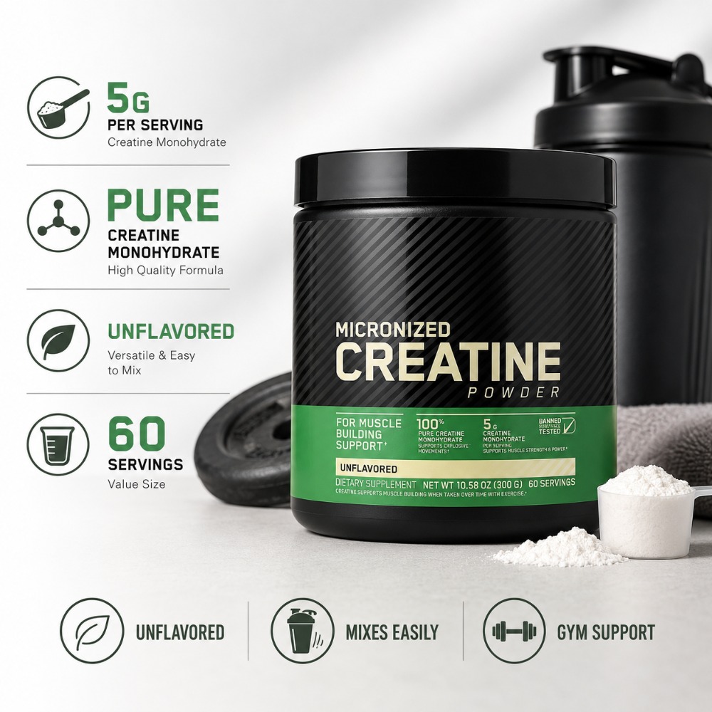 Créatine Monohydrate en Poudre - Nutrition Sports Fitness avis et prix