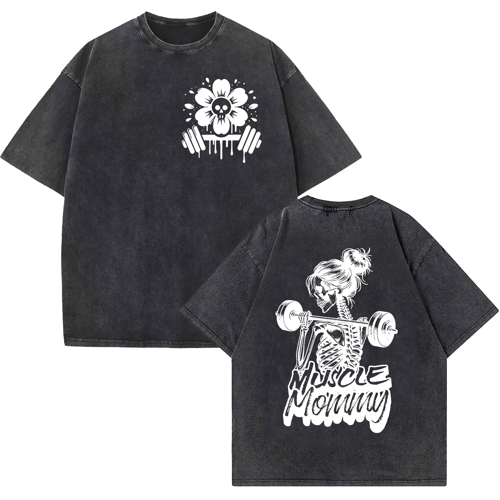 T-shirt vintage délavé à l'aci - Nutrition Sports Fitness avis et prix