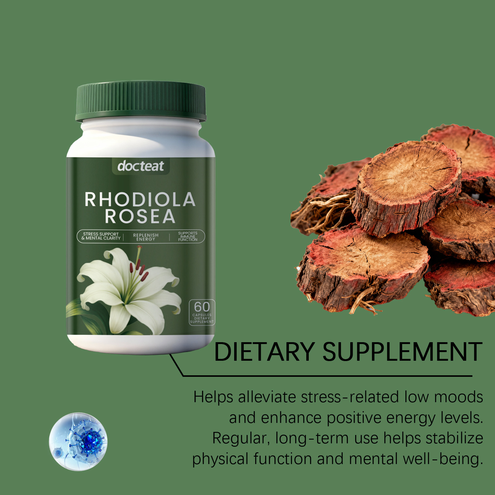 Capsules DOCTEAT pour la santé - Nutrition Fitness And Health avis et prix