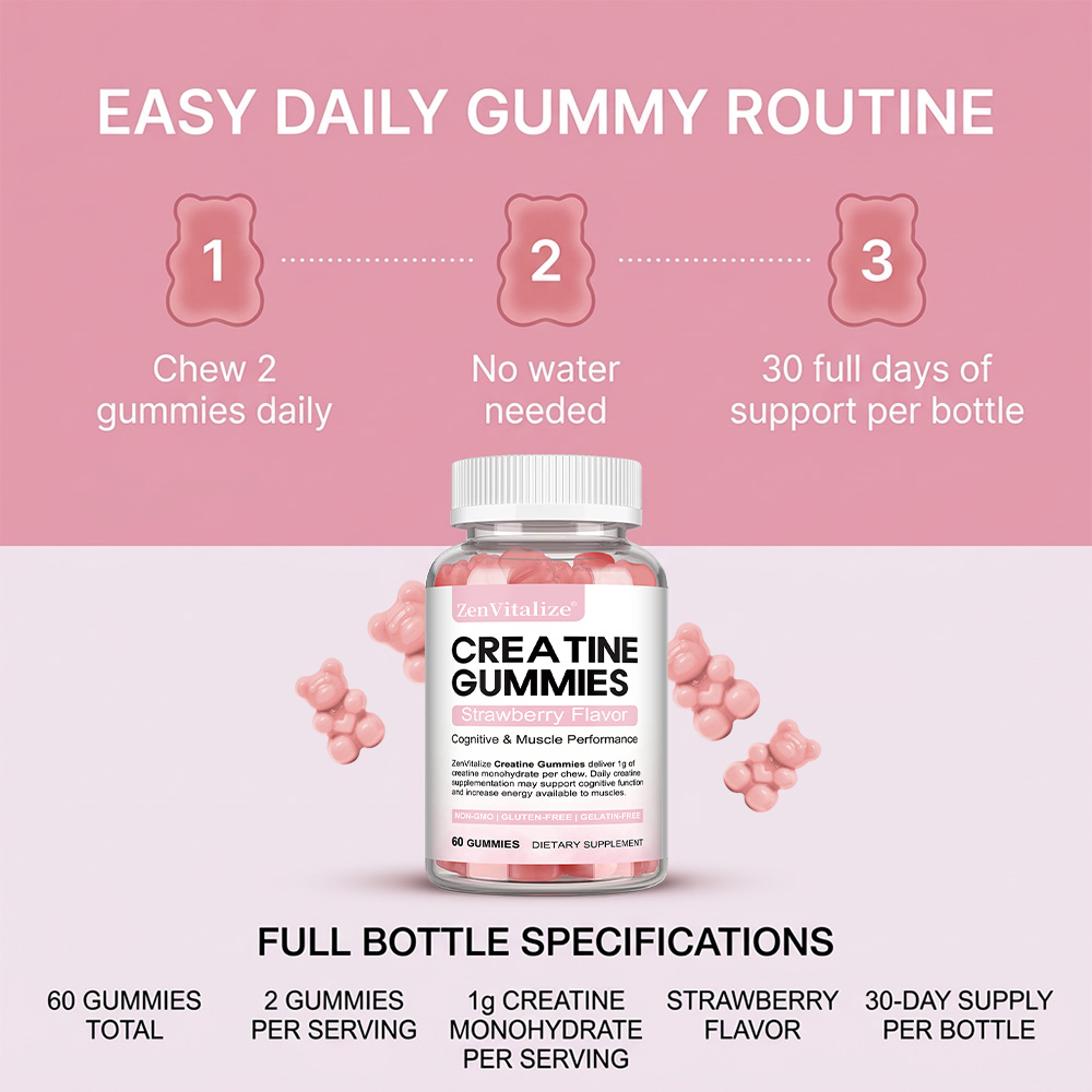 Gummies à la créatine, complém - Pre Workout Supplement avis et prix