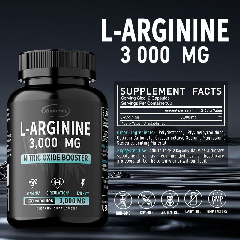 Supplément de capsules L-Argin - Pre Workout Supplement avis et prix