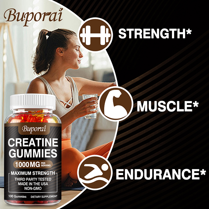 Gommes monohydratées de créati - Pre Workout Supplement avis et prix