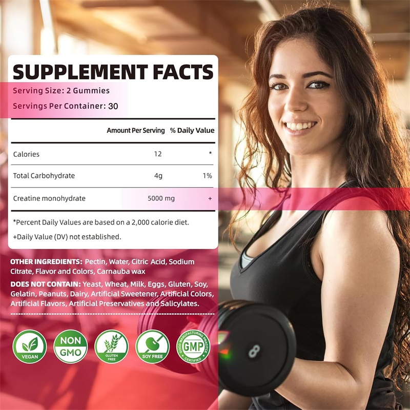 Gummies à la créatine monohydr - Pre Workout Supplement avis et prix