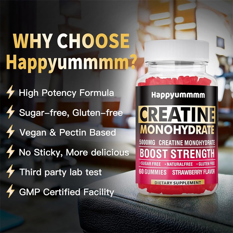 Gummies à la créatine monohydr - Pre Workout Supplement avis et prix