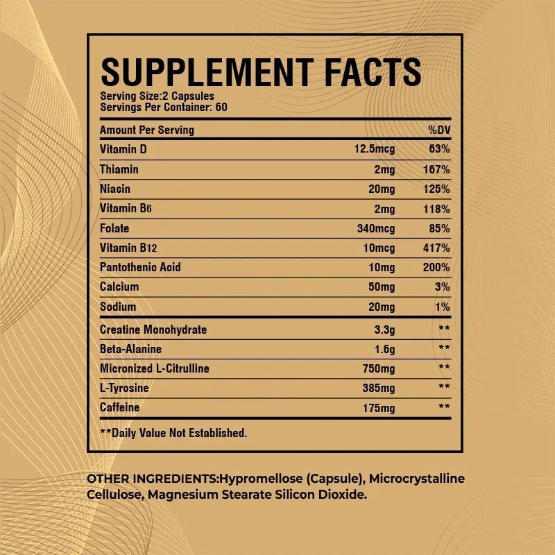 Complément pré-entraînement -  - Pre Workout Supplement avis et prix