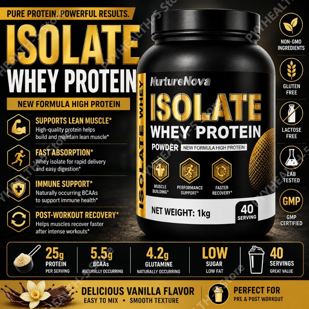 Protéine de lactosérum isolée  - Nutrition Sports Fitness avis et prix