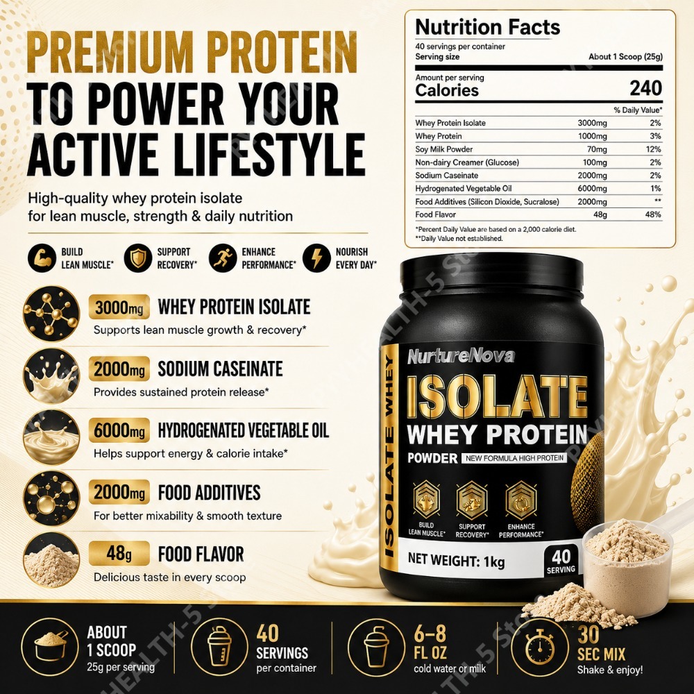 Protéine de lactosérum isolée  - Nutrition Sports Fitness avis et prix